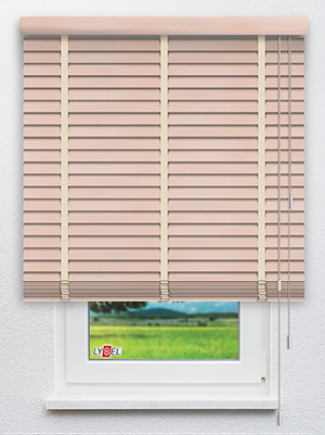 Jalousie Maßanfertigung Holzjalousie 02RSW