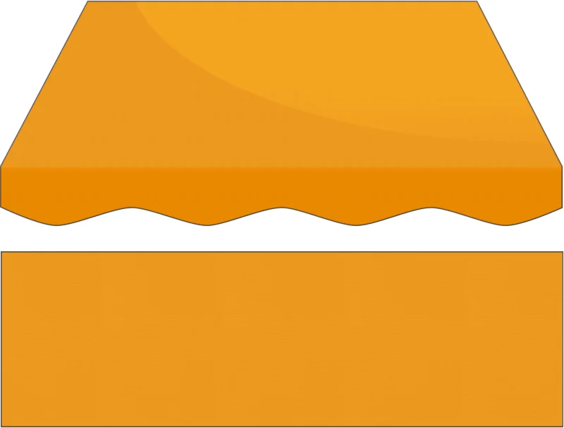 Markise Massanfertigung Markise Texout Glänzend 1496