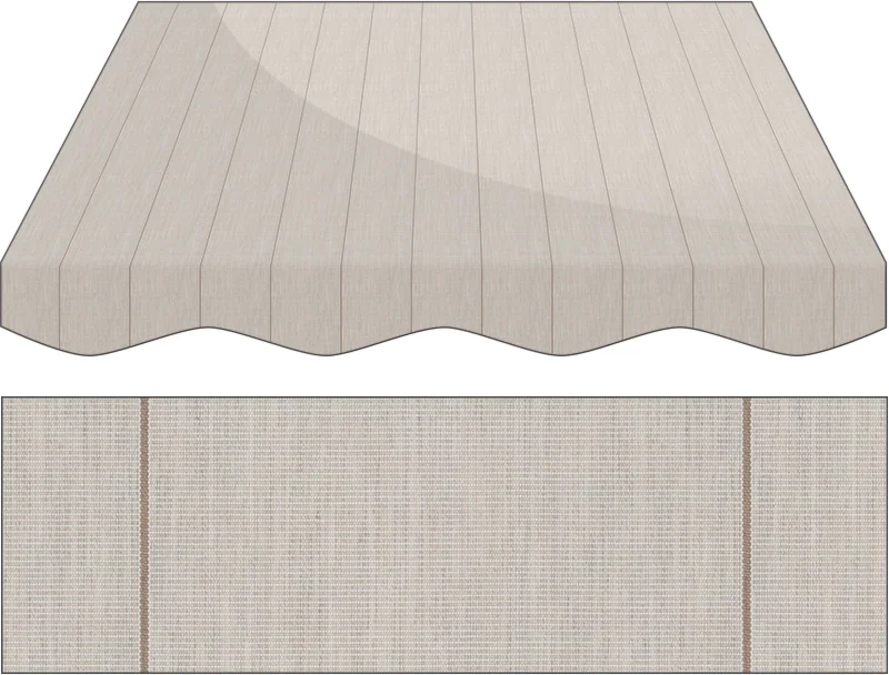 Markise Massanfertigung Markise Irisun Spangla G728