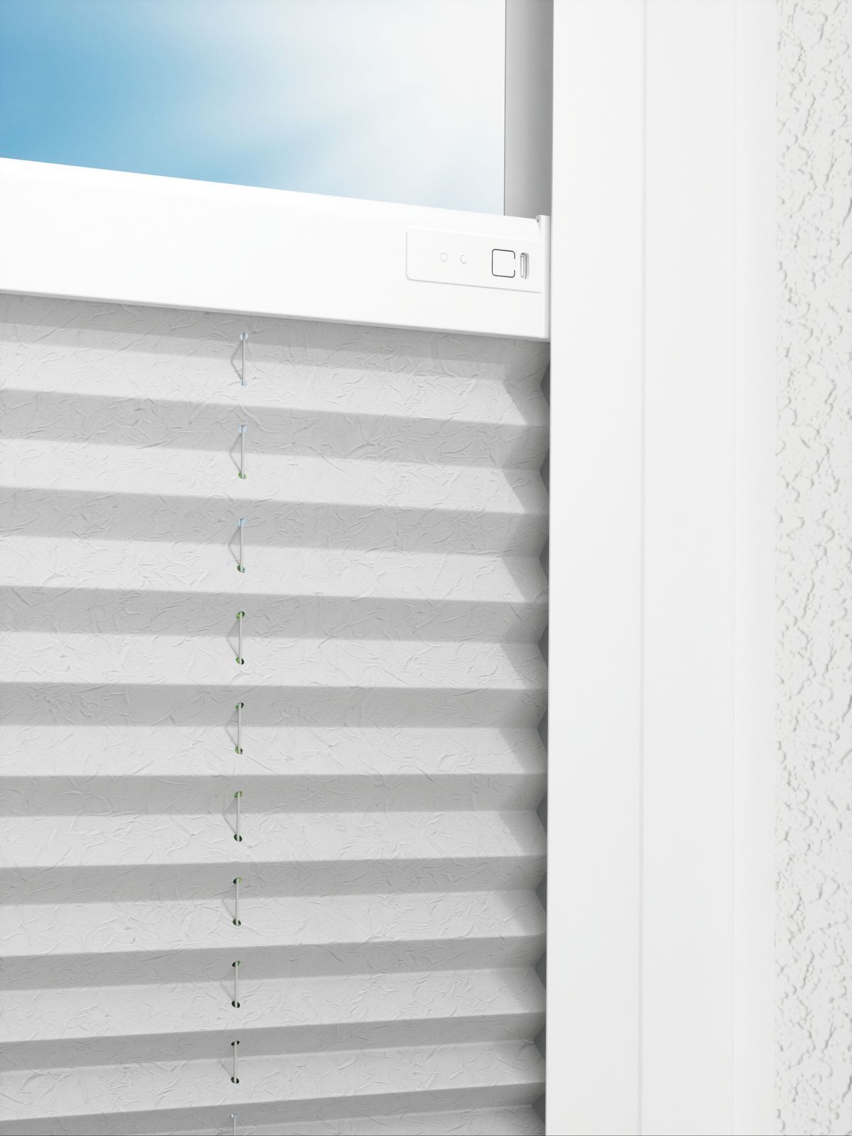 Detailansicht LYSEL HOME Plissee 239A Abelia Pearl