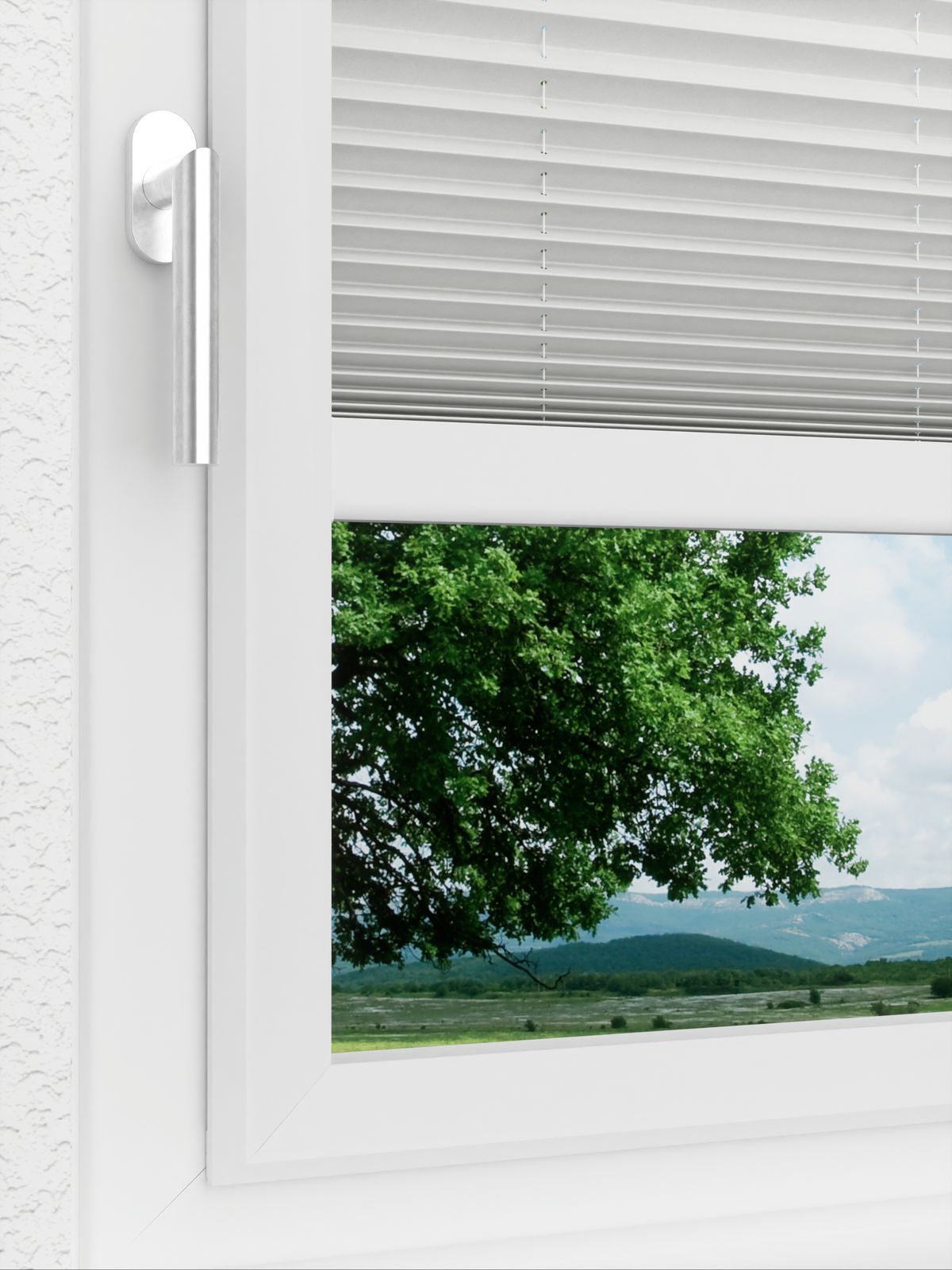 Detailansicht LYSEL HOME Plissee 121A Pinus BO