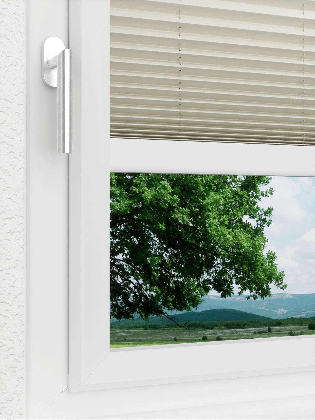 Detailansicht LYSEL HOME Plissee 122A Pinus BO