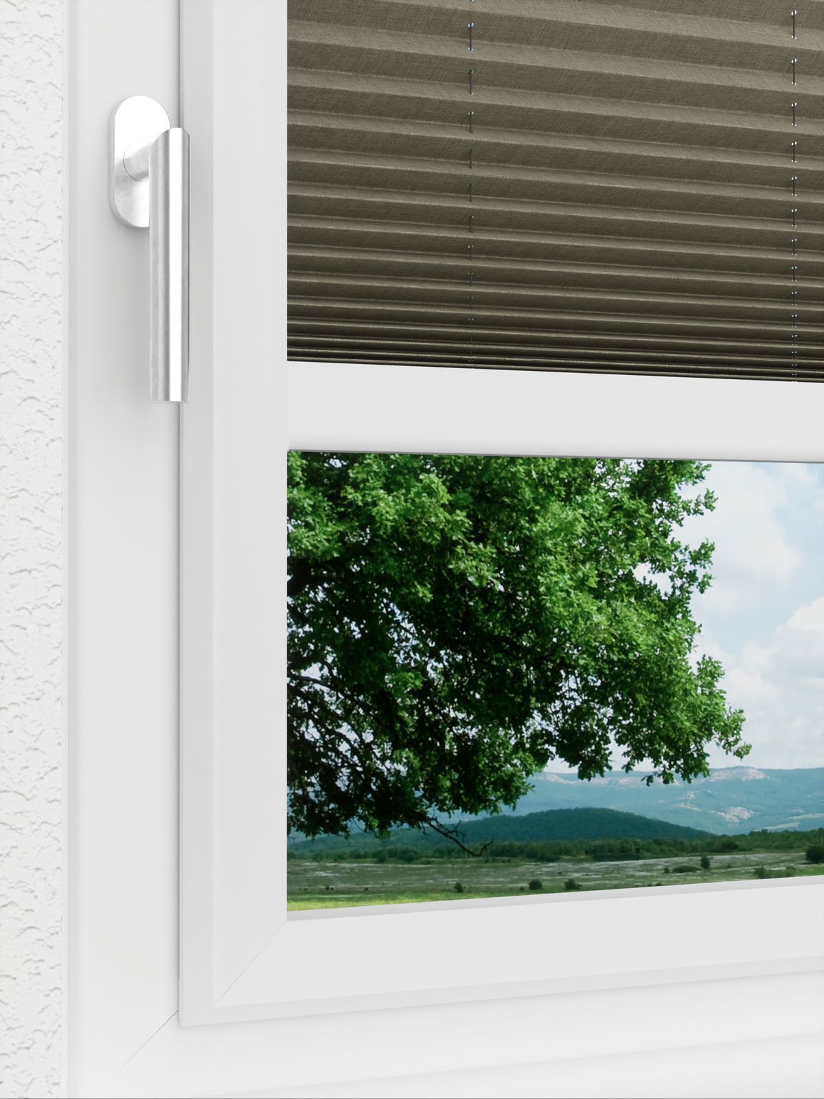 Detailansicht LYSEL HOME Plissee 134A Betula BO