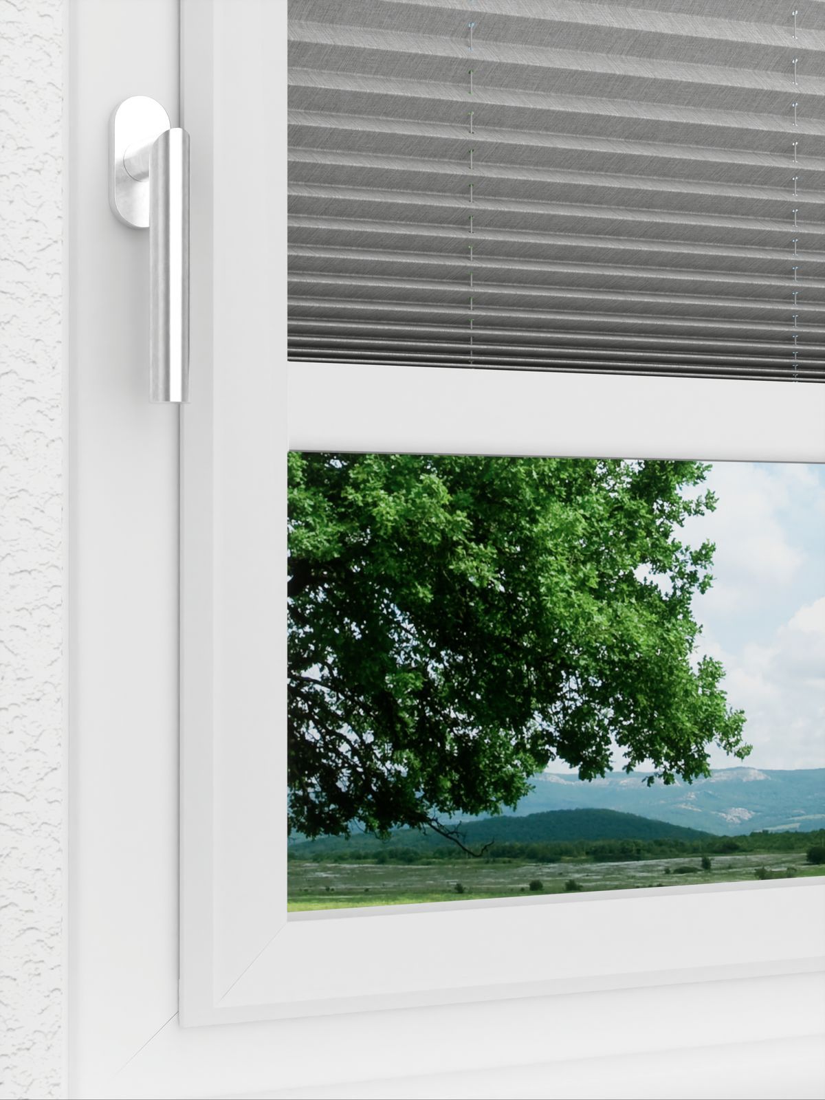 Detailansicht LYSEL HOME Plissee 217A Betula BO