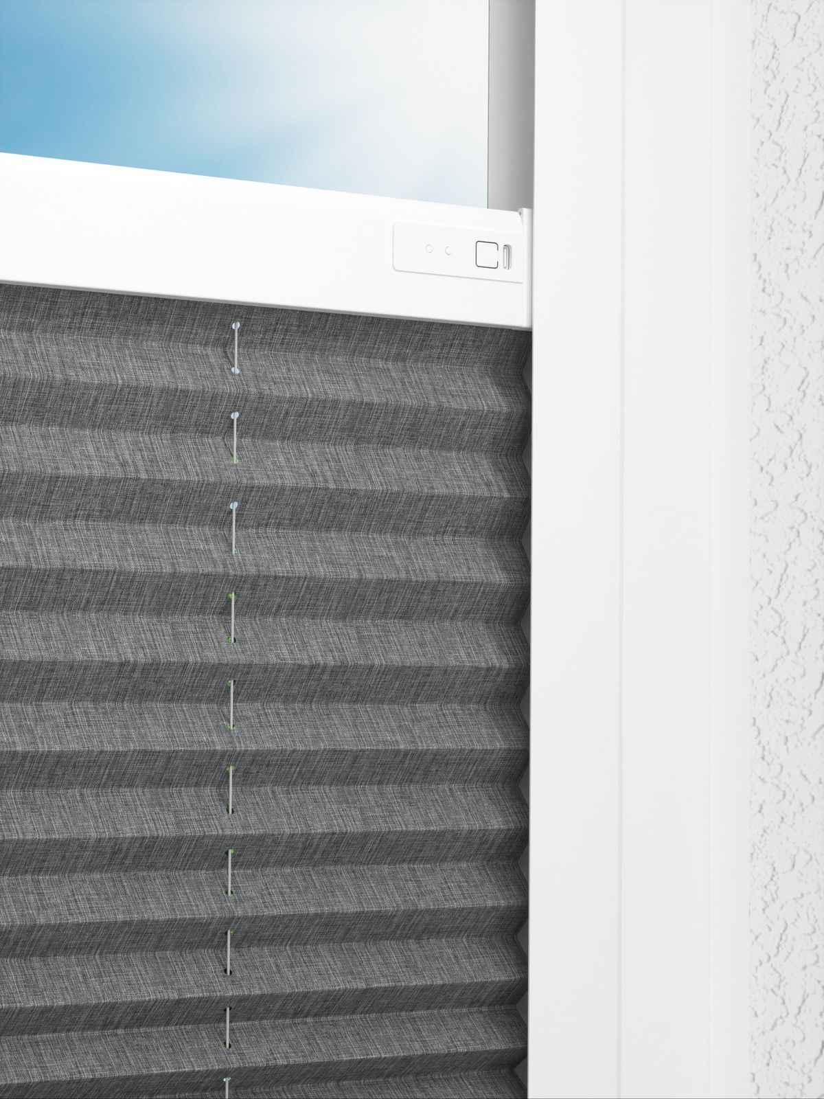 Detailansicht LYSEL HOME Plissee 127A Betula BO