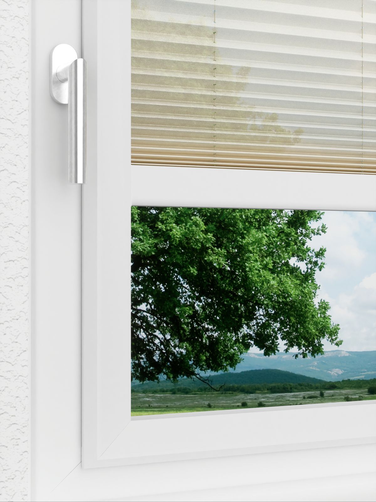 Detailansicht LYSEL HOME Plissee 226A Calluna