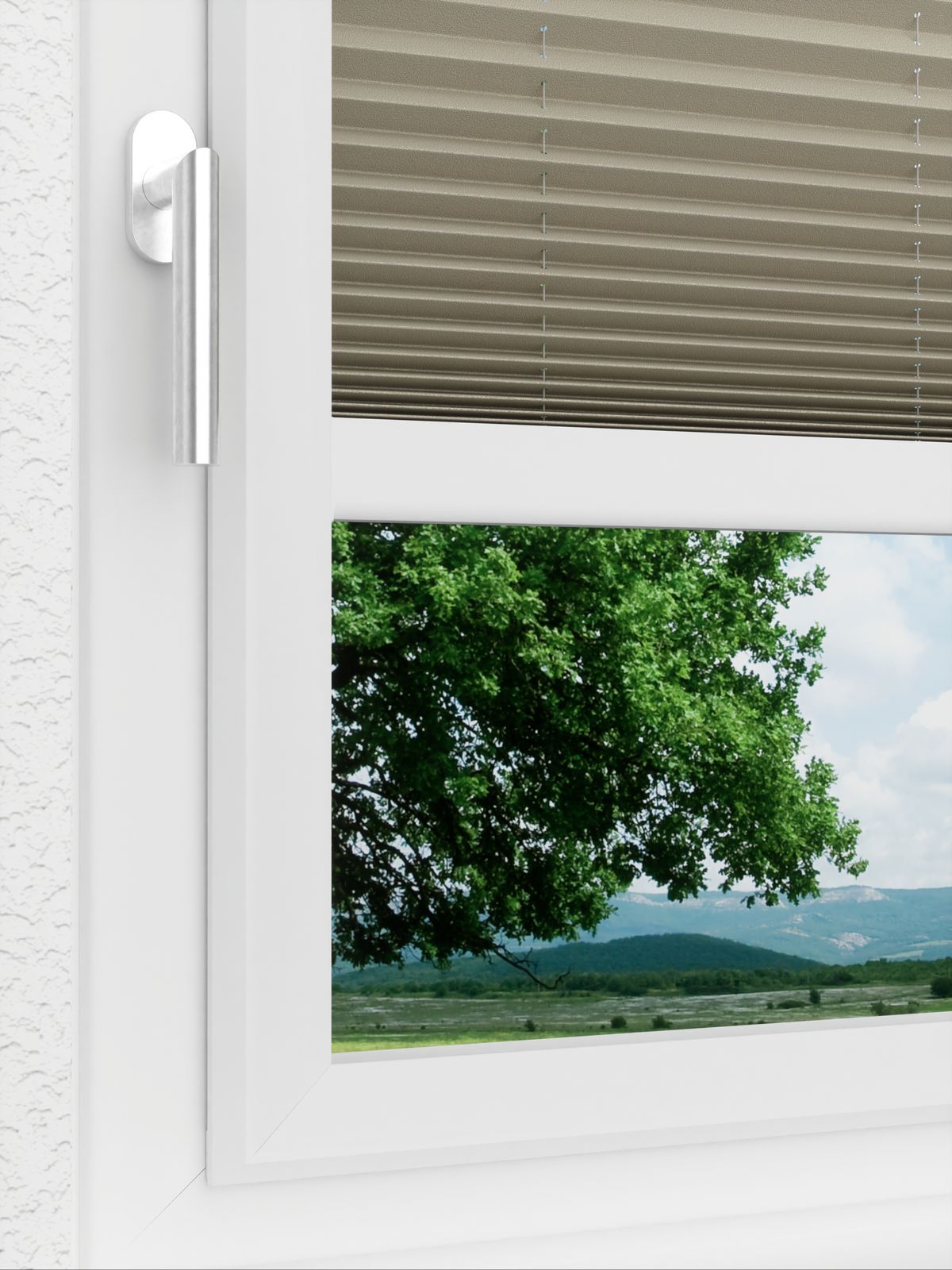 Detailansicht LYSEL HOME Plissee 308A Aloe