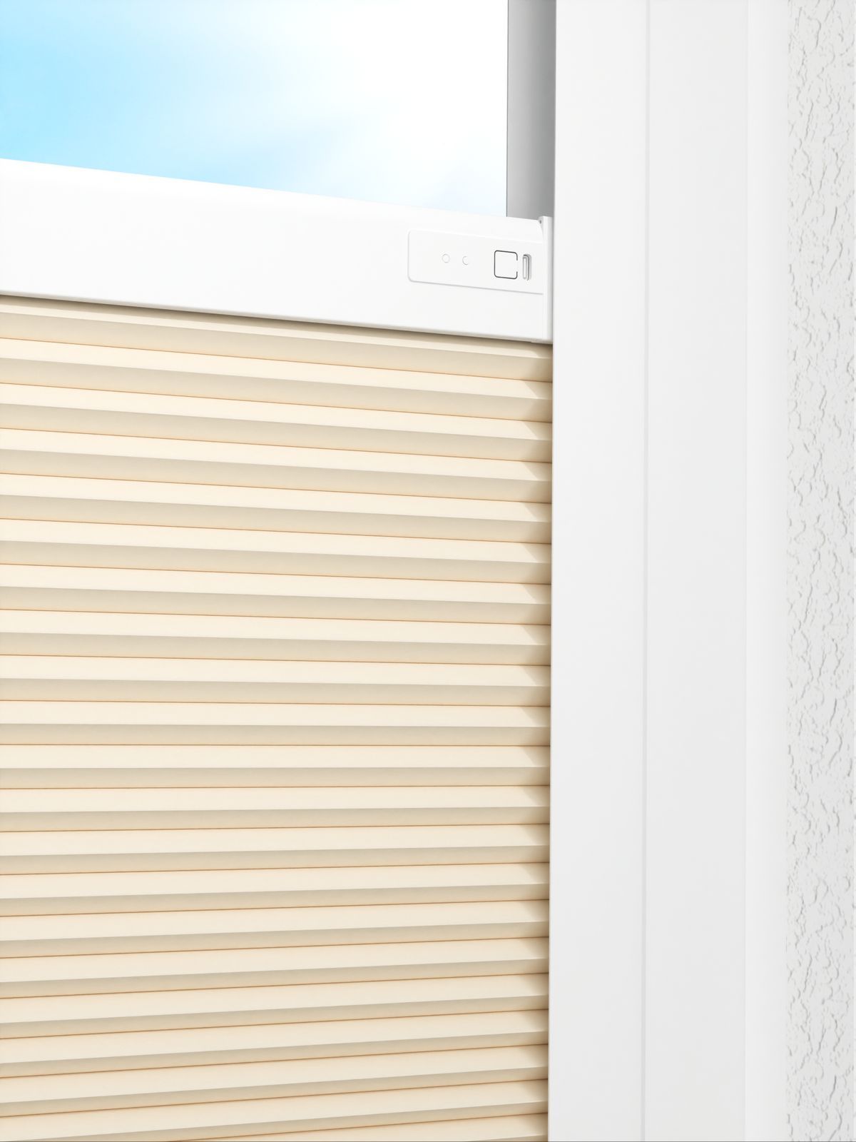 Detailansicht LYSEL HOME Plissee 035A Alba LI Wabe