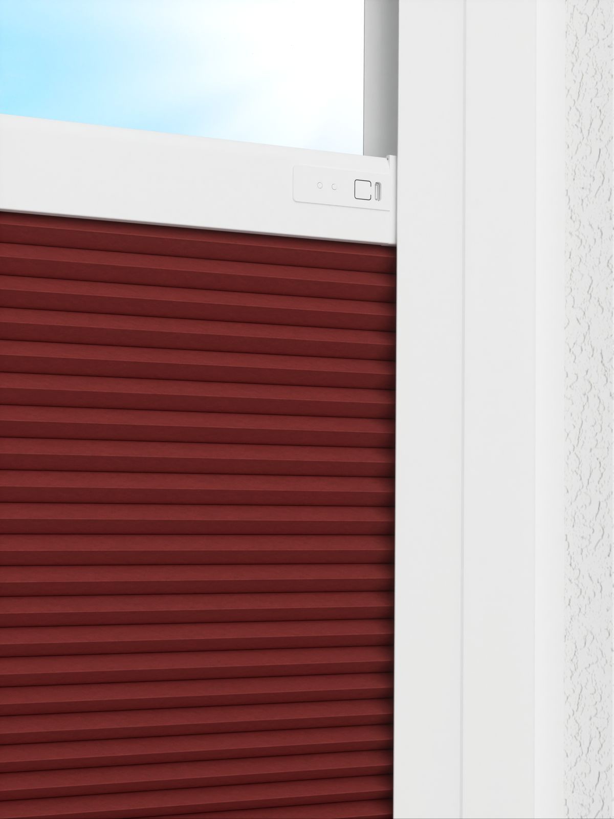 Detailansicht LYSEL HOME Plissee 028A Alba LI Wabe