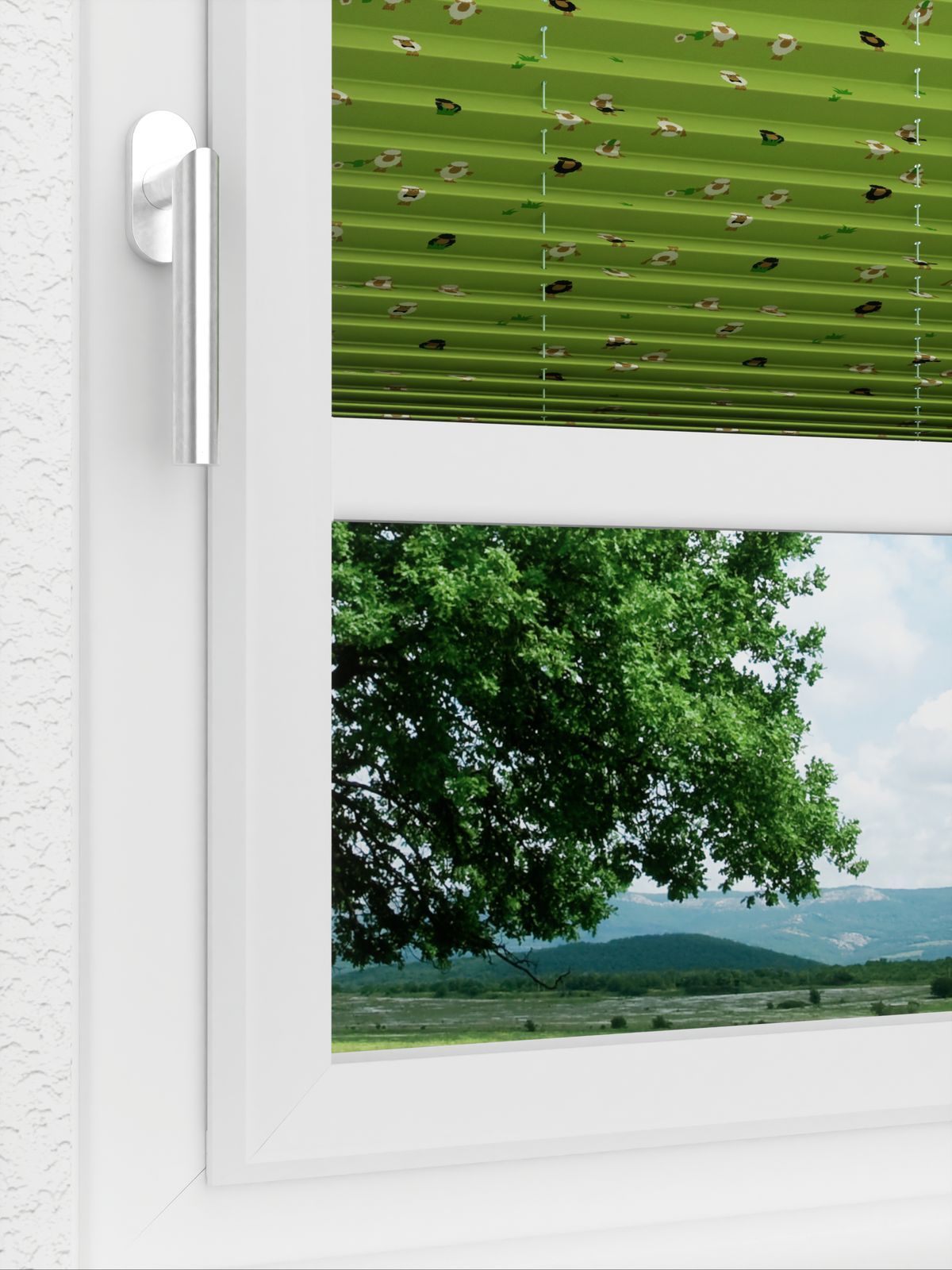 Detailansicht LYSEL HOME Plissee 402A Meadow Sheep