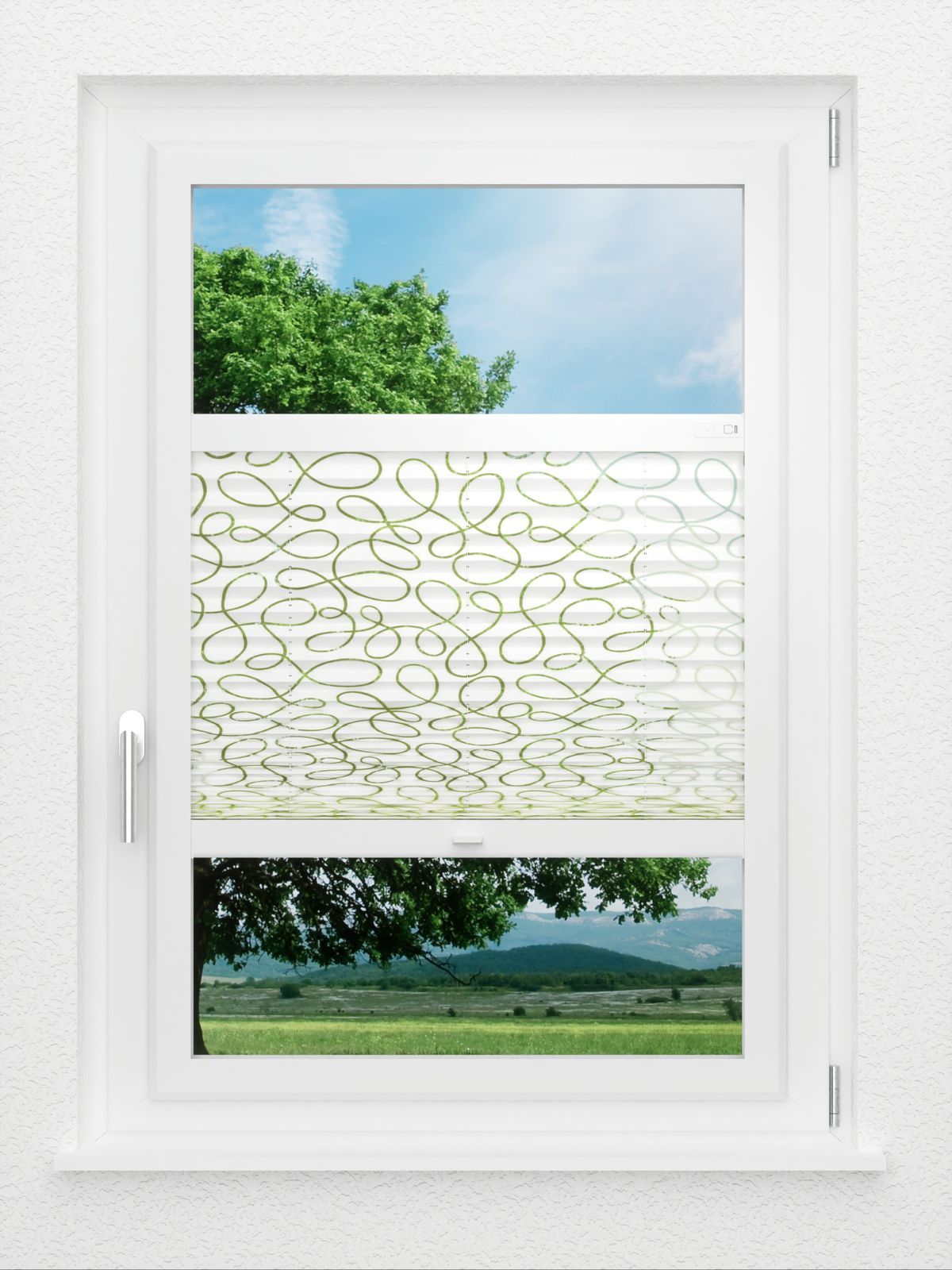 Detailansicht LYSEL HOME Plissee 334A Rhythm
