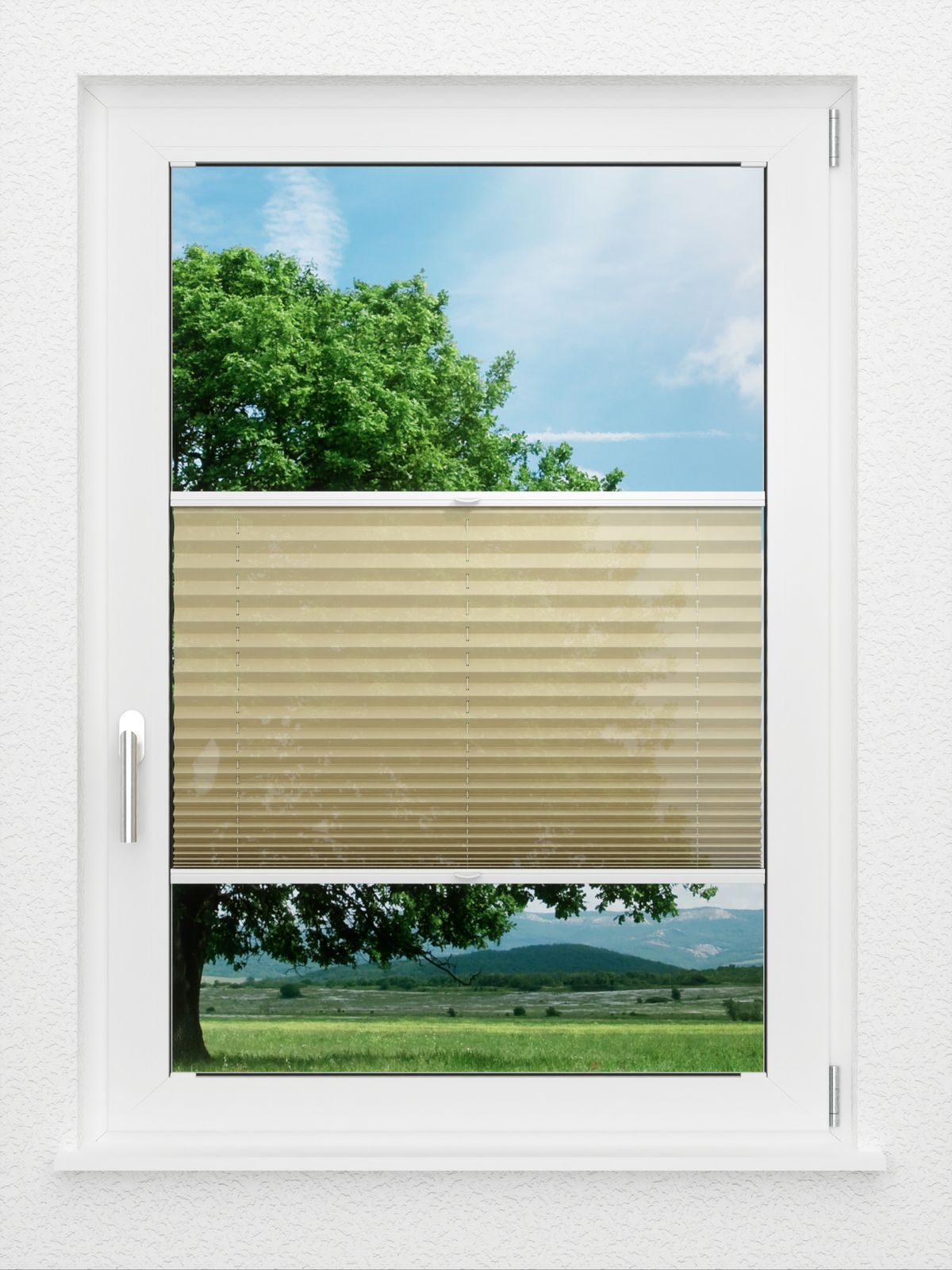 Detailansicht LYSEL HOME Plissee 332A Flame