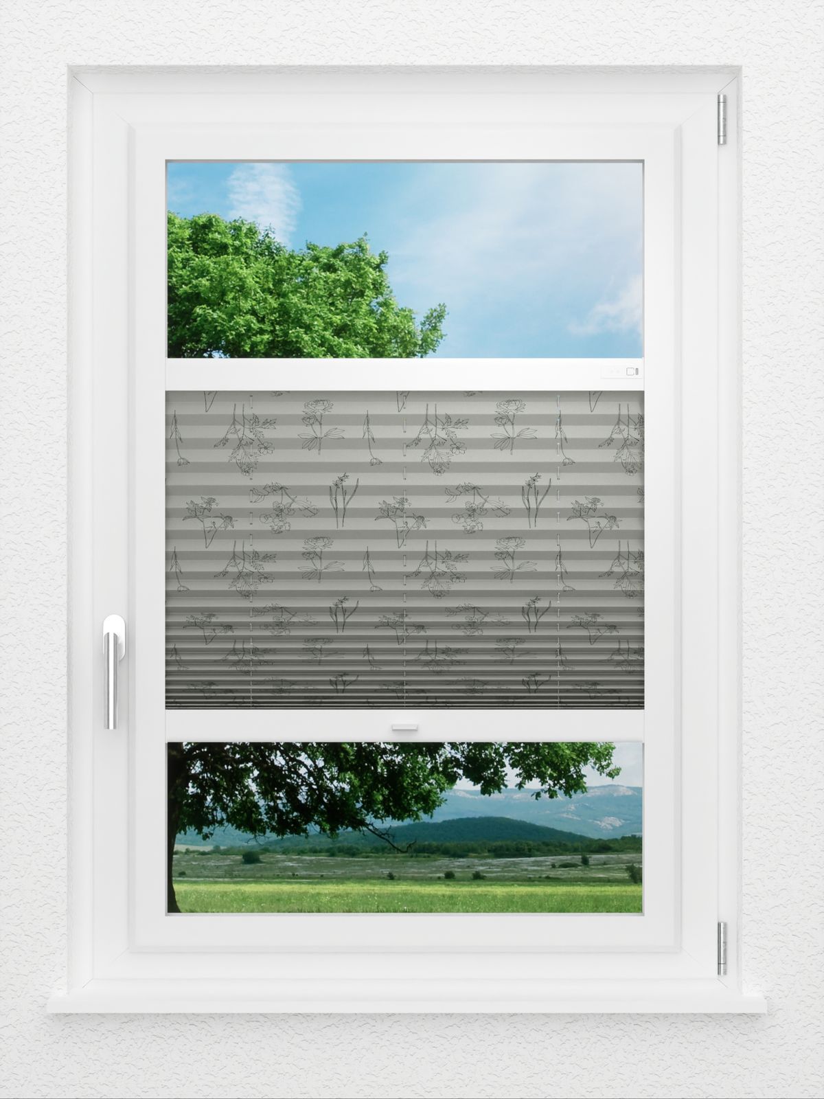 Detailansicht LYSEL HOME Plissee 437A Medea