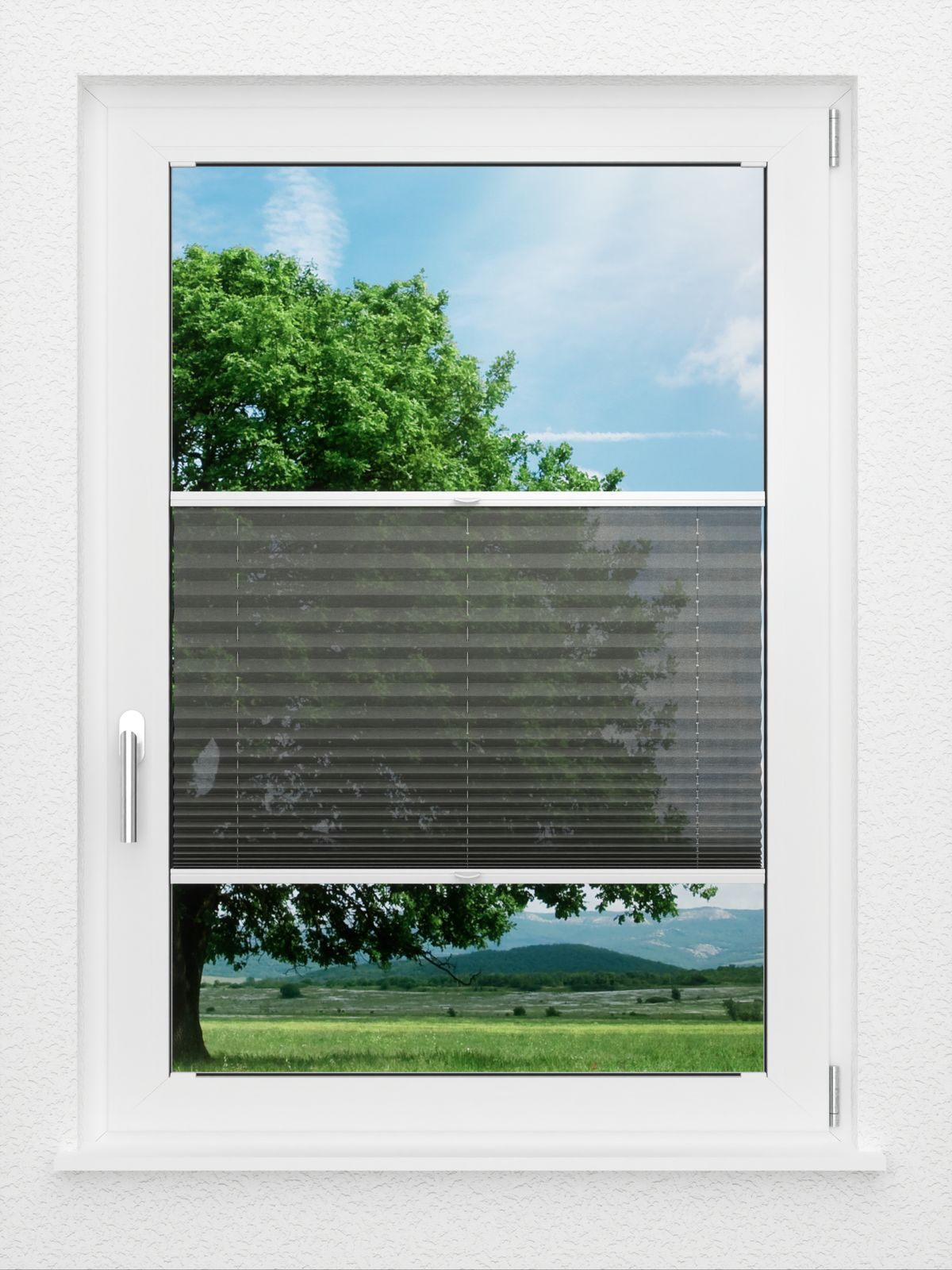 Detailansicht LYSEL HOME Plissee 112A Calluna