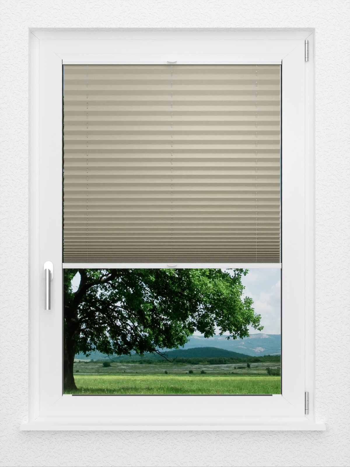 Detailansicht LYSEL HOME Plissee 308A Aloe