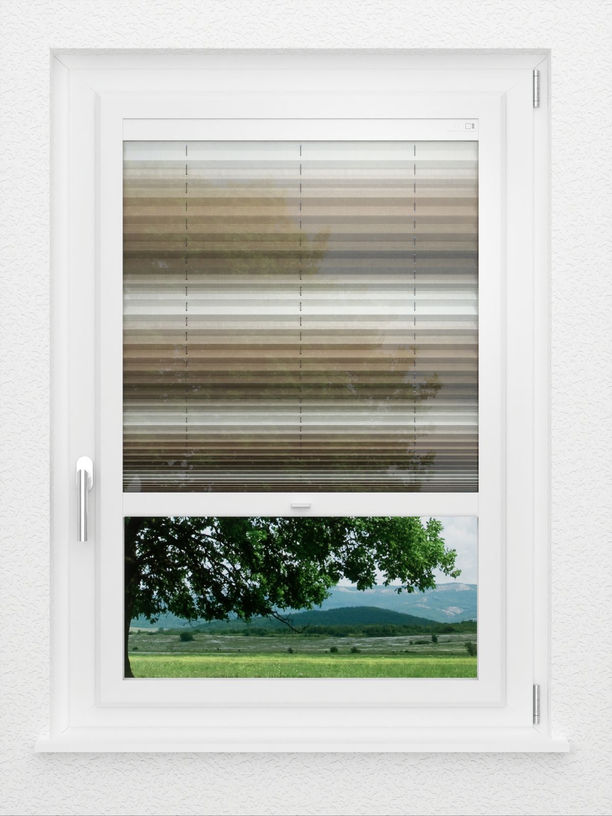 Detailansicht LYSEL HOME Plissee 335A Light Wave