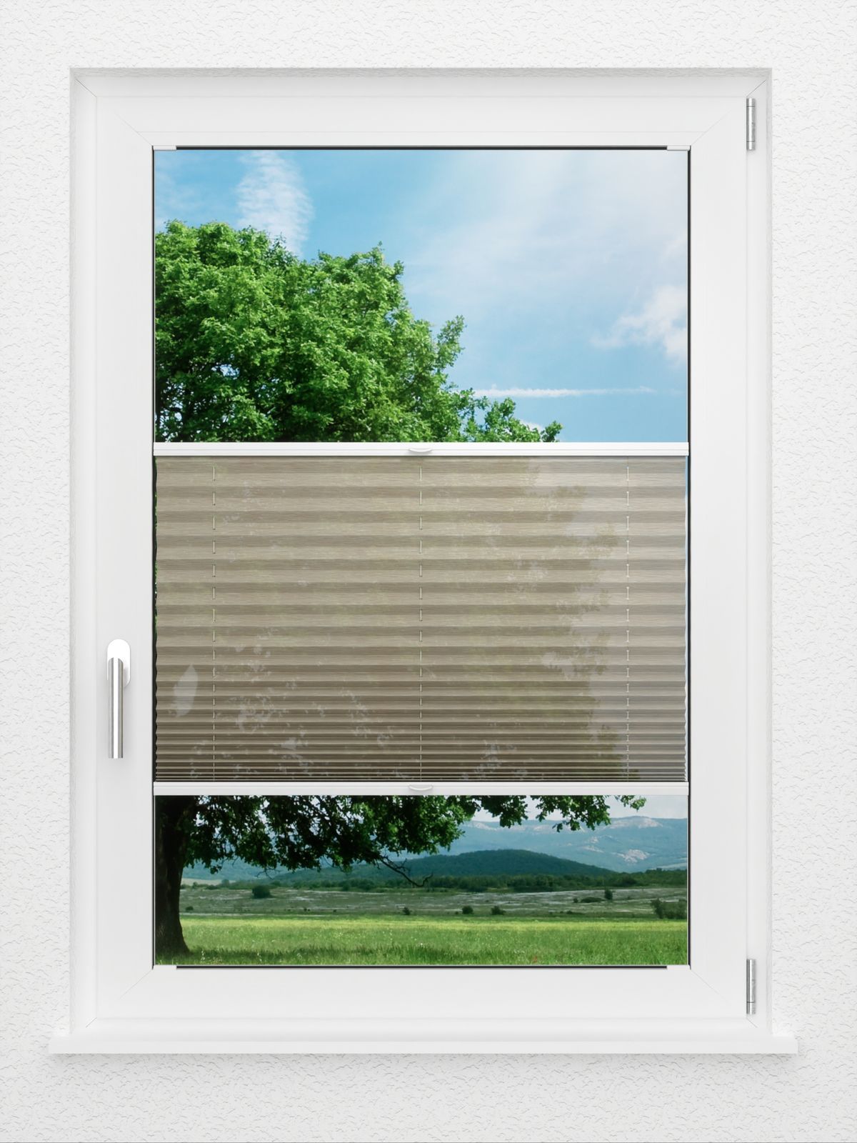 Detailansicht LYSEL HOME Plissee 434A Sensitivo