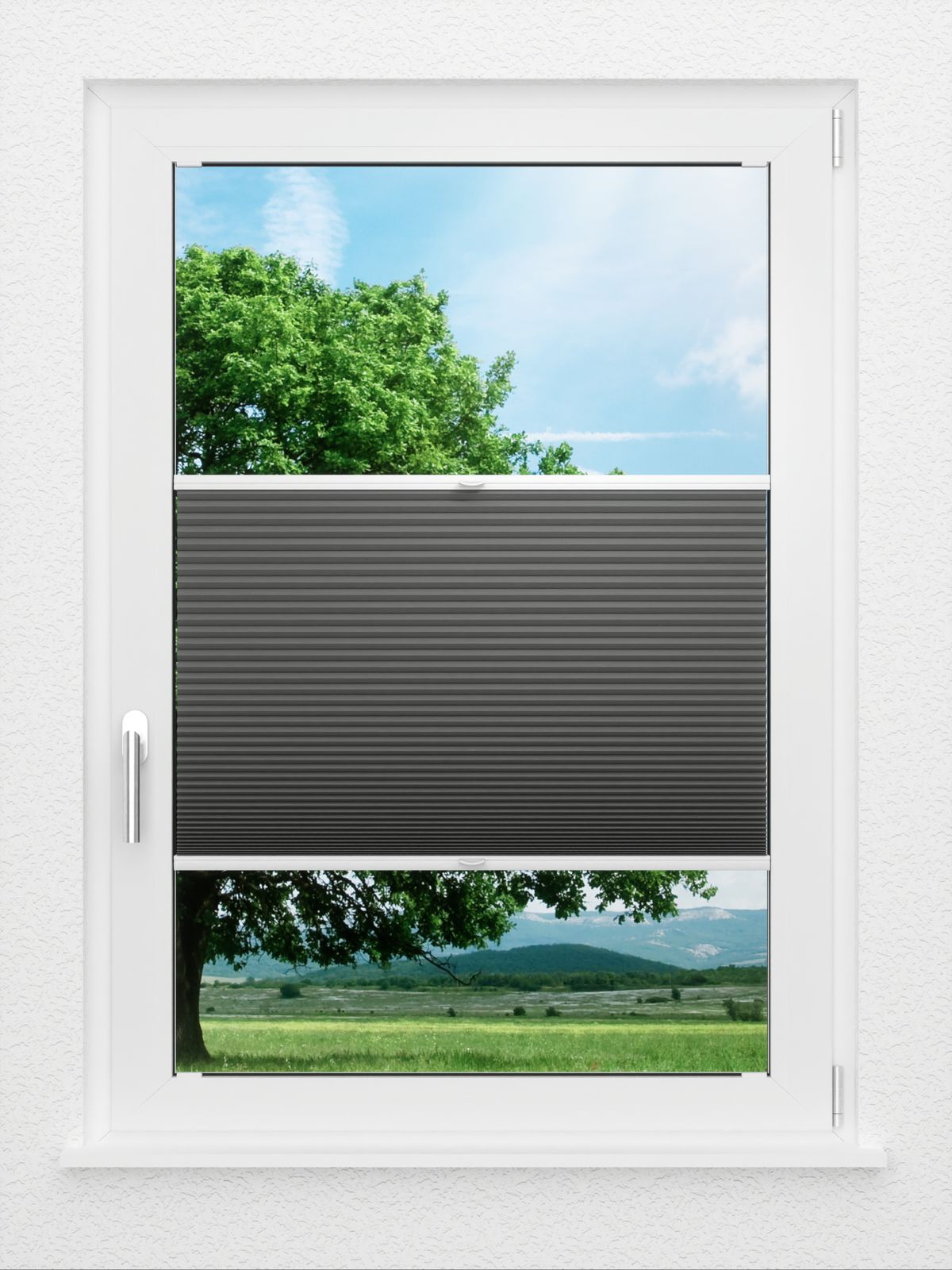 Detailansicht LYSEL HOME Plissee 037A Alba LI Wabe