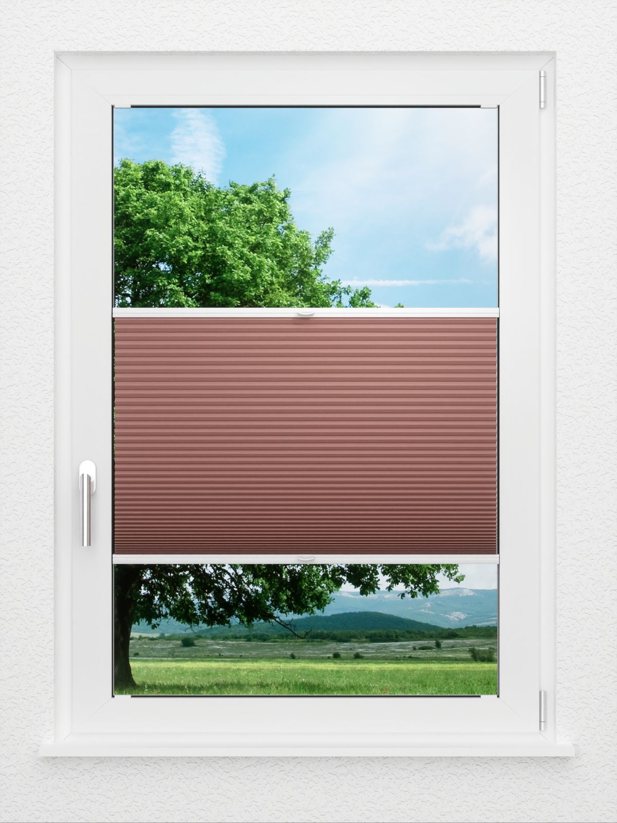 Detailansicht LYSEL HOME Plissee 339A Lightly Wabe