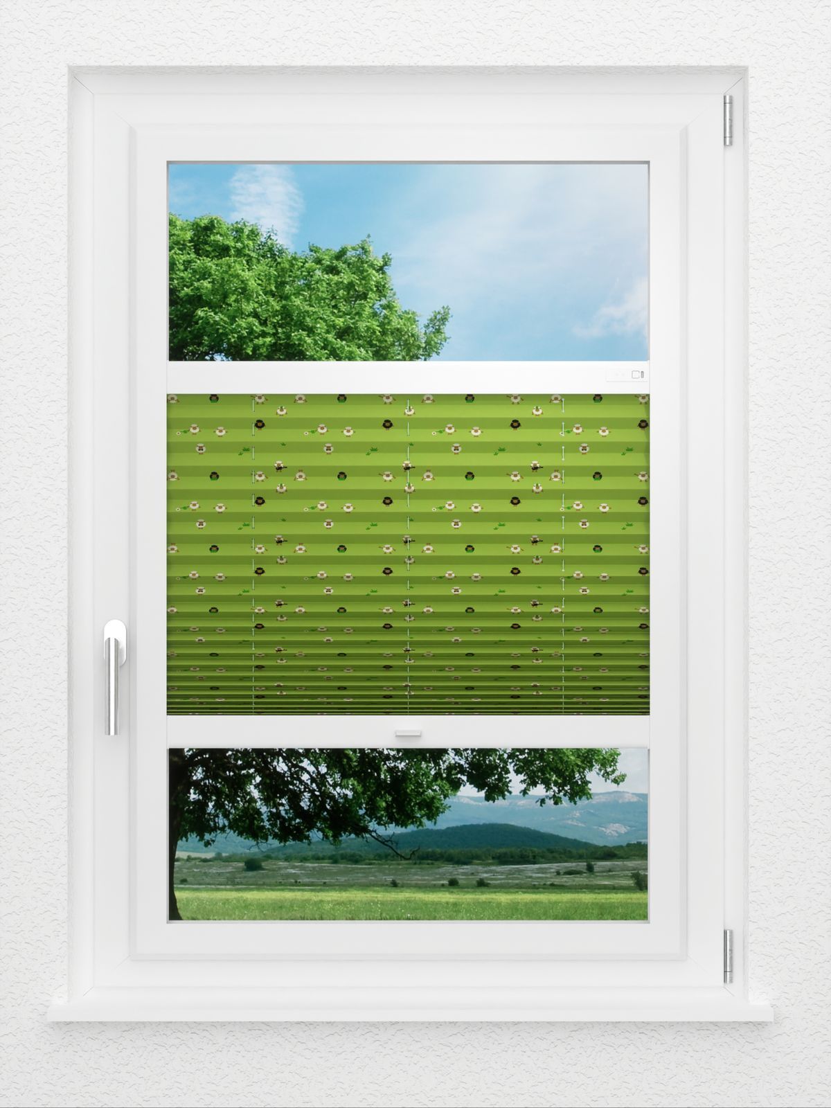 Detailansicht LYSEL HOME Plissee 402A Meadow Sheep
