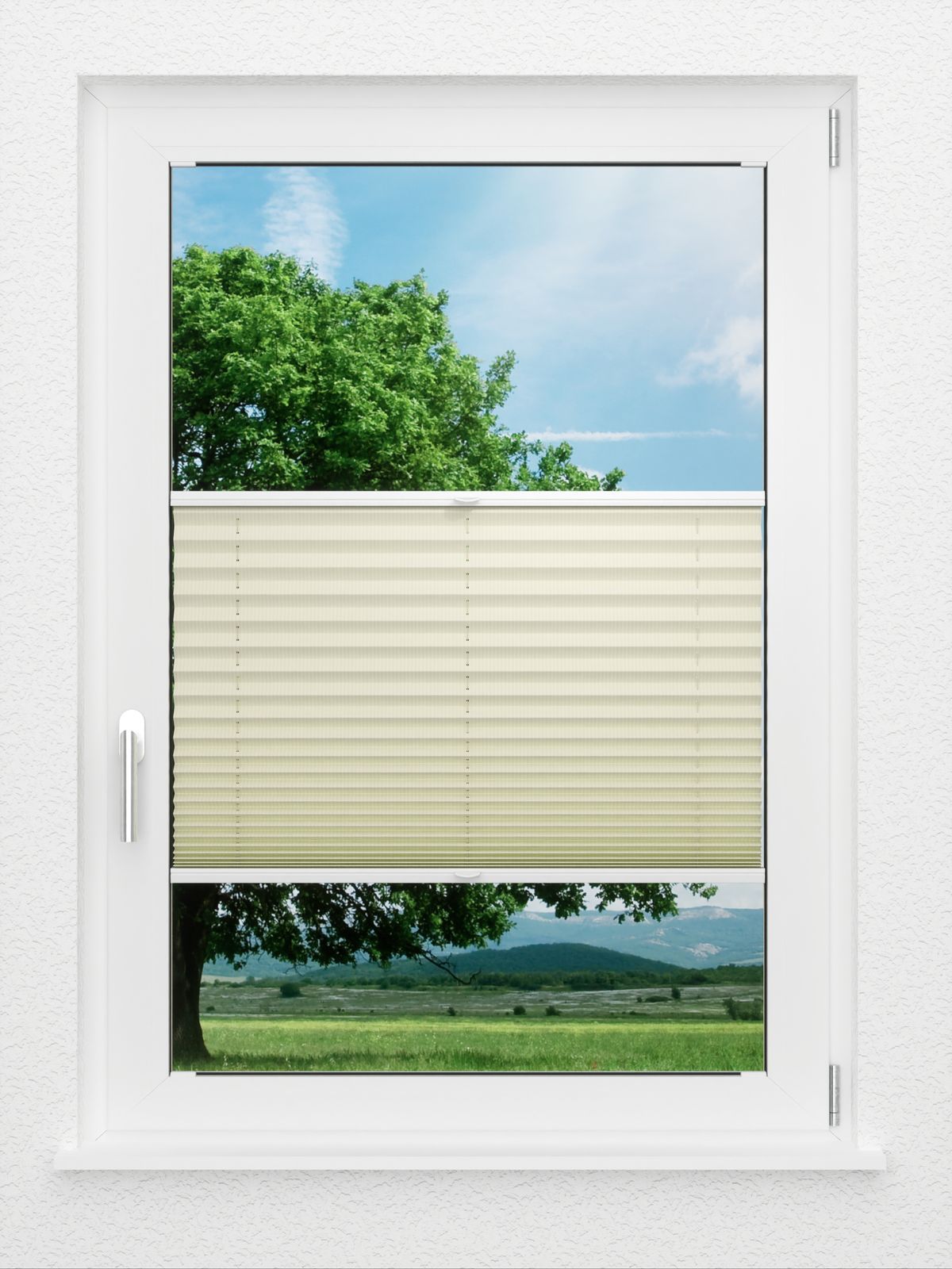 Detailansicht LYSEL HOME Plissee 439A Elegance Stripes