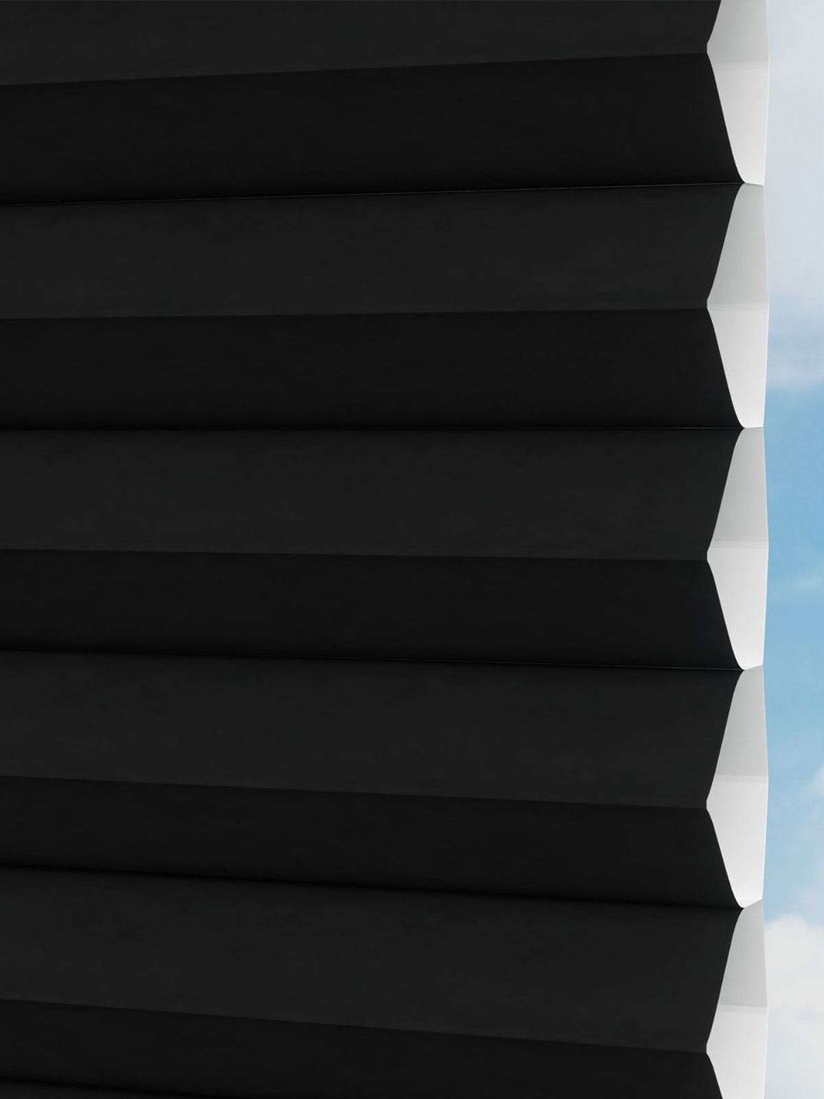 Detailansicht LYSEL HOME Plissee 032A Alba LI Wabe