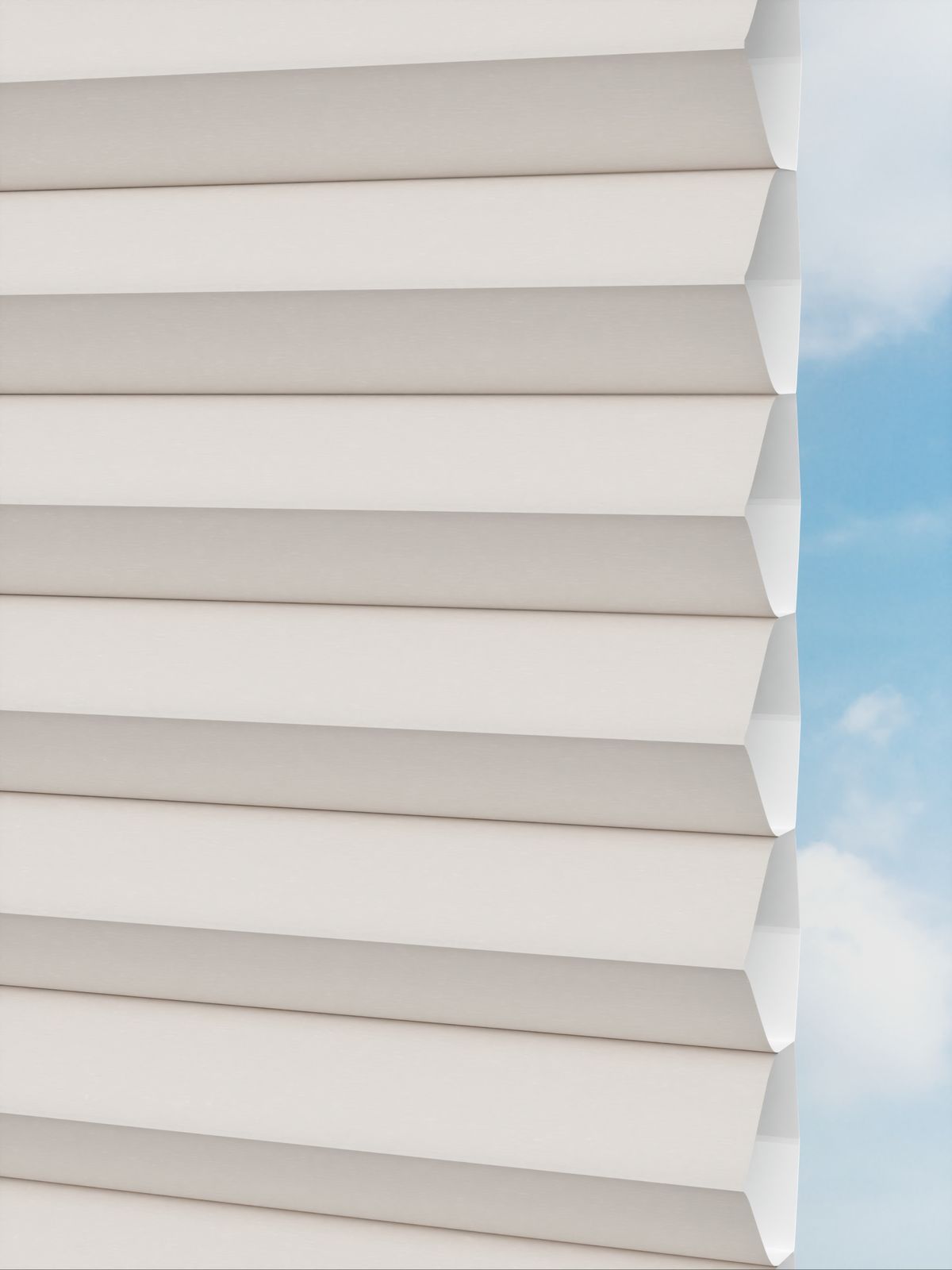 Detailansicht LYSEL HOME Plissee 011A Alba LI Wabe