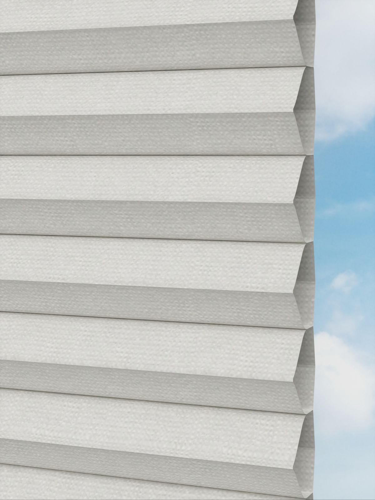 Detailansicht LYSEL HOME Plissee 019A Calluna Wabe