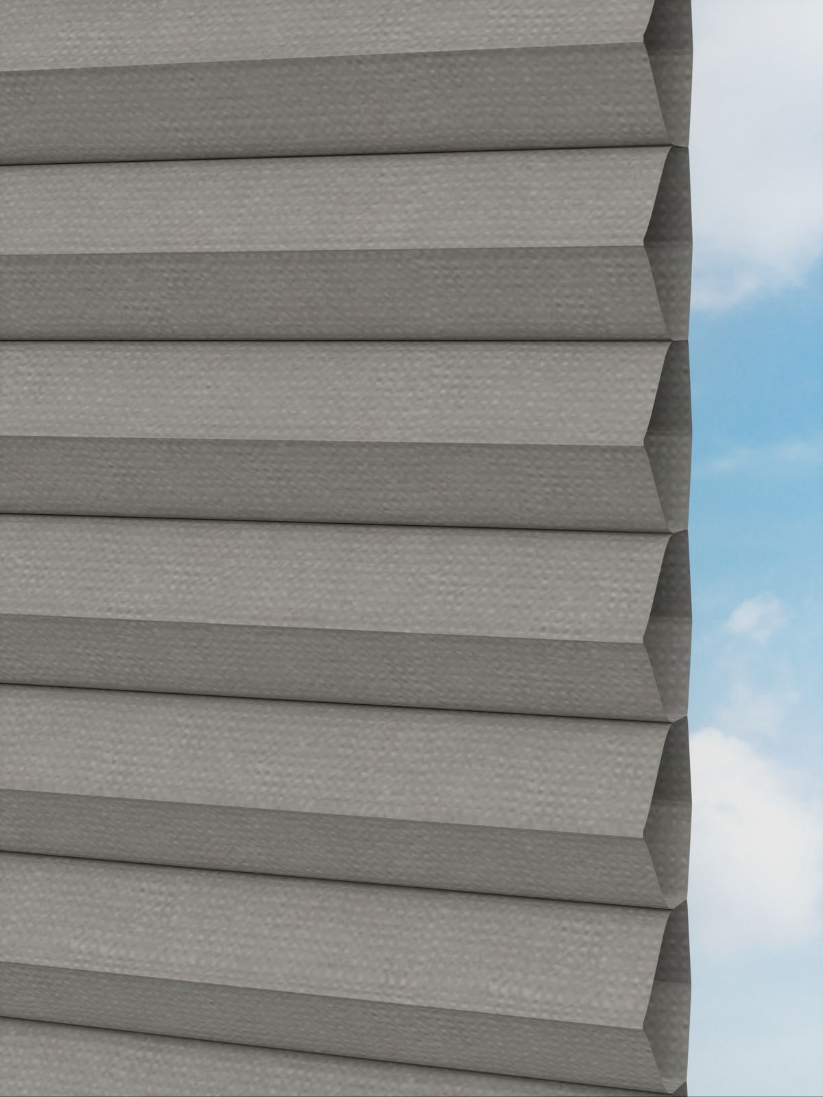 Detailansicht LYSEL HOME Plissee 020A Calluna Wabe