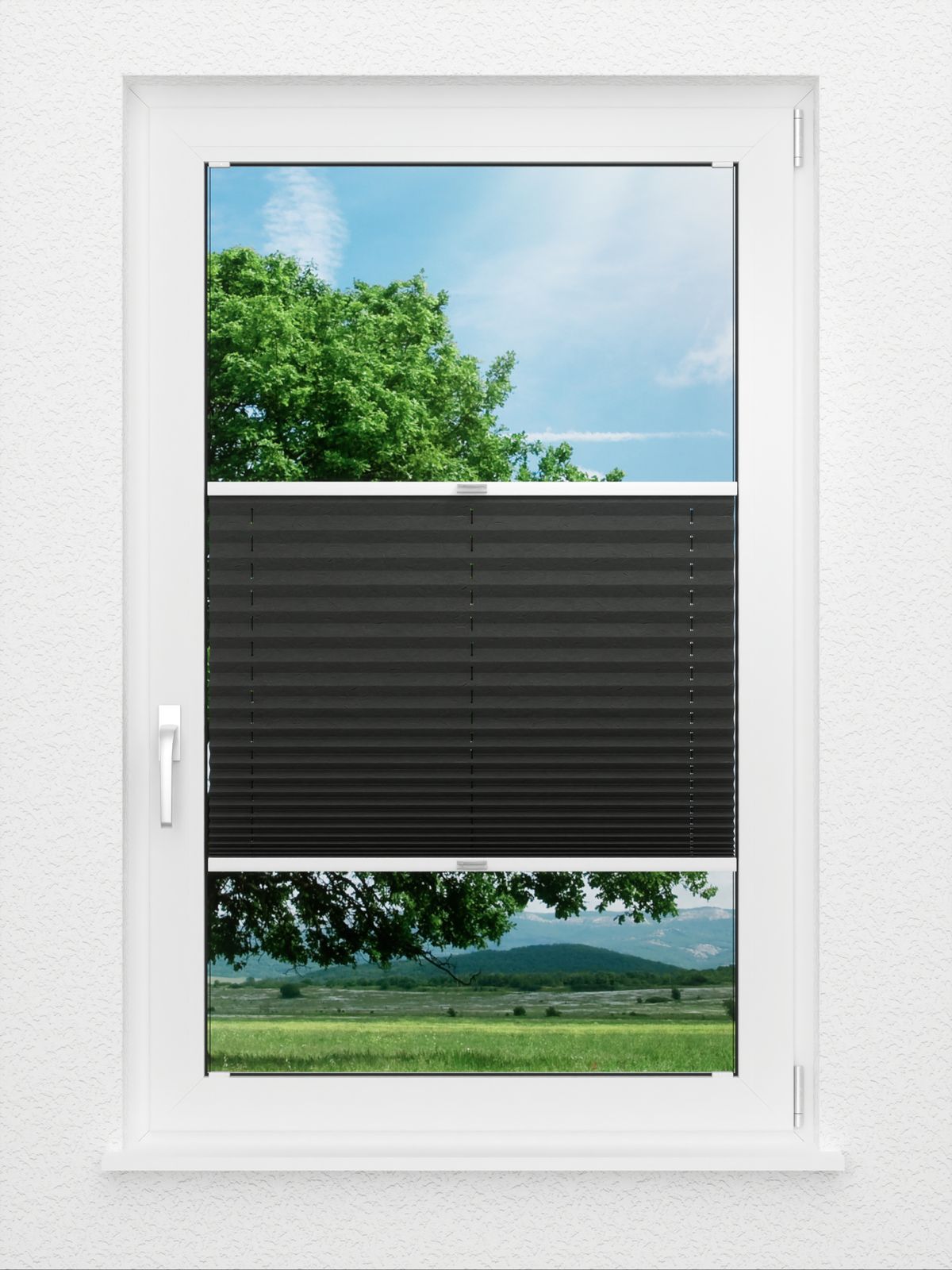 Detailansicht Plissee Crush Perl 2581.1207