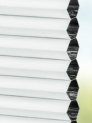 Stoff Plissee Maßanfertigung DUETTE® Florencia Blackout 12.429