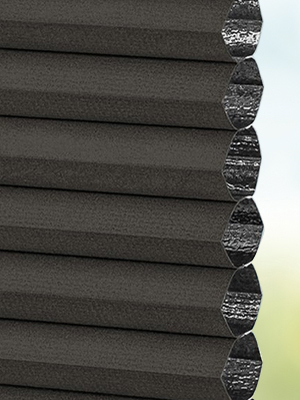 Stoff Plissee Maßanfertigung DUETTE® Perea Blackout 50.729