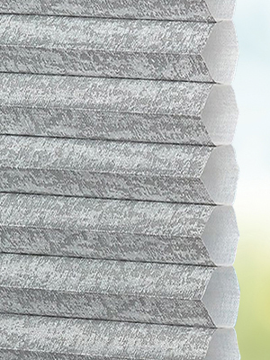 Stoff Plissee Maßanfertigung DUETTE® Florencia Metallic 20.349