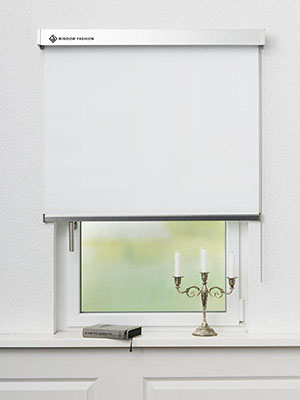 Verdunkelungsrollo Miram 5501.4601w Fensteransicht
