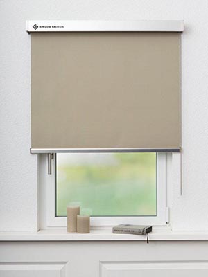 Verdunkelungsrollo Miram 5502.4624 Fensteransicht